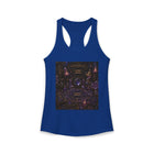 Aquarius Mystic Altar Tank Top – Celestial Zodiac Astrology Graphic Tank | Witchy Cosmic Symbol Summer Top | Aquarius Horoscope Gift