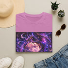 Celestial Dragon Moon T-Shirt – Purple Fantasy Dragon & Full Moon Graphic Tee | Whimsical Fairycore Magic Shirt | Fairy Dust & Moonbeams Gift