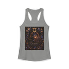 Gemini Mystical Twin Witches Tank Top – Celestial Zodiac Astrology Graphic Tank | Moon Magic Fantasy Summer Top | Gemini Horoscope Gift