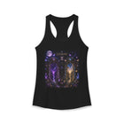 Gemini Celestial Twin Portals Tank Top – Mystical Zodiac Astrology Graphic Tank | Cosmic Moon & Magic Summer Top | Gemini Horoscope Gift