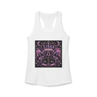Libra Celestial Gothic Crest Tank Top – Mystical Zodiac Astrology Graphic Tank | Moon & Roses Fantasy Summer Top | Libra Horoscope Gift