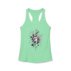 Celestial Fairy Wings Tank Top – Moon Phase & Purple Butterfly Graphic Tank | Whimsical Fairycore Summer Top | Fairy Dust & Moonbeams Gift