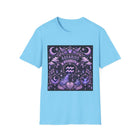 Aquarius Zodiac Crest T-Shirt – Mystical Astrology Emblem Graphic Tee | Celestial Moon & Stars Shirt | Aquarius Horoscope Gift