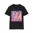 Cancer Kawaii Chibi Moon Girl T-Shirt – Cute Zodiac Astrology Graphic Tee | Pastel Celestial Anime Shirt | Cancer Horoscope Gift