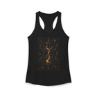 Celestial Hourglass Tank Top – Mystical Cosmic Sands of Time Graphic Tank | Moon & Stars Fantasy Summer Top | Astrology Lover Gift
