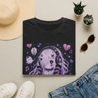 Kawaii Ghost Girl T-Shirt – Pastel Goth Cute Ghost Tee with Hearts, Bows & Spooky Aesthetic