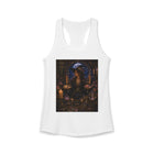Libra Mystical Balance Witch Tank Top – Celestial Zodiac Astrology Graphic Tank | Moon Magic Fantasy Summer Top | Libra Horoscope Gift