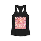 Aries Kawaii Chibi Girl Tank Top – Cute Zodiac Astrology Graphic Tank | Pastel Anime Celestial Summer Top | Aries Horoscope Gift