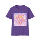 Kawaii Fox Fairy T-Shirt – Cute Pastel Magical Fox Graphic Tee | Fantasy Star Wand Animal Shirt | Cutiecore Gift for Fox Lovers
