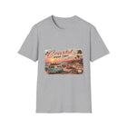 Coastal Road Trip T-Shirt – Vintage Beach Van Graphic Tee | Retro Ocean Sunset Travel Shirt | Summer Adventure Gift