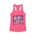 Cancer Kawaii Beach Crab Tank Top – Cute Zodiac Astrology Graphic Tank | Pastel Coastal Celestial Summer Top | Cancer Horoscope Gift