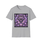 Pisces Celestial Gothic Crest T-Shirt – Mystical Zodiac Astrology Graphic Tee | Moon & Roses Fantasy Shirt | Pisces Horoscope Gift