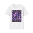 Capricorn Celestial Mountain Goat T-Shirt – Mystical Zodiac Astrology Graphic Tee | Moonlit Fantasy Animal Shirt | Capricorn Horoscope Gift