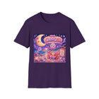 Cancer Kawaii Beach Crab T-Shirt – Cute Zodiac Astrology Graphic Tee | Pastel Coastal Celestial Shirt | Cancer Horoscope Gift