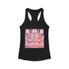Gemini Kawaii Twin Girls Tank Top – Cute Zodiac Astrology Graphic Tank | Pastel Celestial Chibi Summer Top | Gemini Horoscope Gift