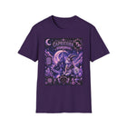 Capricorn Celestial Mountain Goat T-Shirt – Mystical Zodiac Astrology Graphic Tee | Moonlit Fantasy Animal Shirt | Capricorn Horoscope Gift