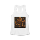 Leo Majestic Celestial Lion Tank Top – Mystical Zodiac Astrology Graphic Tank | Golden Moon Magic Fantasy Summer Top | Leo Horoscope Gift