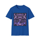 Aquarius Zodiac Crest T-Shirt – Mystical Astrology Emblem Graphic Tee | Celestial Moon & Stars Shirt | Aquarius Horoscope Gift