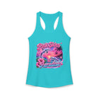 Pink Skies & Paradise Tank Top – Dolphin Sunset Beach Graphic Tank | Tropical Ocean Summer Top | Coastal Vacation Gift