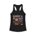 Virgo My Social Battery Is Permanently in Low Power Mode Tank Top – Funny Zodiac Owl Graphic Tank | Cute Astrology Introvert Meme Sleeveless Shirt | Virgo Horoscope Gift