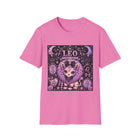 Leo Kawaii Lion T-Shirt – Cute Zodiac Astrology Graphic Tee | Pastel Celestial Lion Shirt | Leo Horoscope Gift