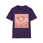 Aries Kawaii Ram T-Shirt – Cute Zodiac Astrology Graphic Tee | Pastel Rainbow Lamb Shirt | Aries Horoscope Gift
