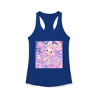 Kawaii Bunny Astronaut Tank Top – Cute Pastel Space Rabbit Graphic Tank | Candycore Galaxy Summer Top | Cutiecore Cosmic Gift