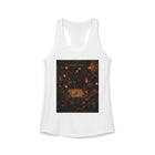 Sagittarius Mystical Altar Tank Top – Celestial Zodiac Astrology Graphic Tank | Witchy Moon Magic Fantasy Summer Top | Sagittarius Horoscope Gift