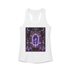 Libra Celestial Magic Portal Tank Top – Mystical Zodiac Astrology Graphic Tank | Cosmic Fantasy Gateway Summer Top | Libra Horoscope Gift