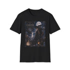 Cancer Moonlit Witch T-Shirt – Mystical Zodiac Astrology Graphic Tee | Celestial Coastal Fantasy Shirt | Cancer Horoscope Gift