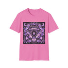 Pisces Celestial Gothic Crest T-Shirt – Mystical Zodiac Astrology Graphic Tee | Moon & Roses Fantasy Shirt | Pisces Horoscope Gift