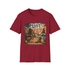 Lost at Sea Found Myself T-Shirt – Vintage Pirate Beach Graphic Tee | Nautical Treasure Map Shirt | Coastal Adventure Gift