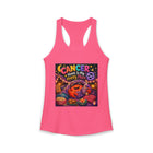 Cancer Home Is My Happy Place Tank Top – Funny Zodiac Crab Graphic Tank | Cozy Astrology Meme Summer Top | Cancer Horoscope Gift