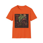 Puff Past the Fear T-Shirt – Cannabis and Magic Mushroom Graphic Tee | Spooky Psychedelic Stoner Shirt | Enchanted Haze Gift