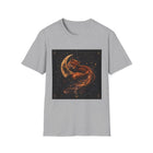 Celestial Fox Moon T-Shirt – Mystical Fox & Crescent Moon Graphic Tee | Enchanted Woodland Fantasy Shirt | Moon Lover Gift