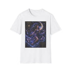 Pisces Celestial Moon Sorceress T-Shirt – Mystical Zodiac Astrology Graphic Tee | Cosmic Fantasy Water Sign Shirt | Pisces Horoscope Gift