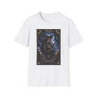 Cancer Crystal Ball Witch T-Shirt – Mystical Zodiac Astrology Graphic Tee | Celestial Moon Magic Fantasy Shirt | Cancer Horoscope Gift