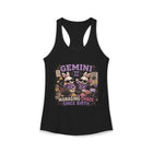Gemini Managing Chaos Since Birth Tank Top – Funny Zodiac Panda Graphic Tank | Cute Astrology Meme Summer Top | Gemini Horoscope Gift