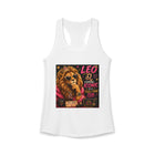 Leo Looking Iconic Is A Full-Time Job Tank Top – Funny Zodiac Lion Graphic Tank | Cute Astrology Meme Summer Top | Leo Horoscope Gift