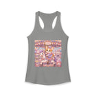 Kawaii Corgi Carousel Tank Top – Cute Pastel Carnival Dog Graphic Tank | Whimsical Merry-Go-Round Summer Top | Cutiecore Gift