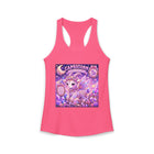 Capricorn Kawaii Winged Goat Tank Top – Cute Zodiac Astrology Graphic Tank | Pastel Celestial Fantasy Animal Summer Top | Capricorn Horoscope Gift