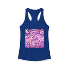 Capricorn Kawaii Winged Goat Tank Top – Cute Zodiac Astrology Graphic Tank | Pastel Celestial Fantasy Animal Summer Top | Capricorn Horoscope Gift