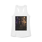 Gemini Celestial Twin Goddesses Tank Top – Mystical Zodiac Astrology Graphic Tank | Cosmic Duality Fantasy Summer Top | Gemini Horoscope Gift