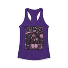 Libra Pastel Goth Girl Tank Top – Cute Zodiac Astrology Graphic Tank | Celestial Gothic Anime Summer Top | Libra Horoscope Gift