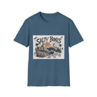 Salty Bones T-Shirt – Pirate Shipwreck Skeleton Beach Graphic Tee | Vintage Coastal Skull Shirt | Nautical Summer Gift