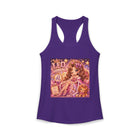 Leo Kawaii Princess Tank Top – Cute Zodiac Astrology Graphic Tank | Pastel Celestial Chibi Lion Summer Top | Leo Horoscope Gift