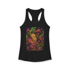 Melting Pocket Watch Tank Top – Cannabis and Magic Mushroom Graphic Tank | Trippy Surreal Time Warp Summer Top | Enchanted Haze Gift