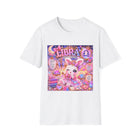 Libra Kawaii Bunny T-Shirt – Cute Zodiac Astrology Graphic Tee | Pastel Celestial Rabbit Shirt | Libra Horoscope Gift