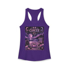 Cancer Kawaii Moonlit Beach Tank Top – Cute Zodiac Astrology Graphic Tank | Pastel Celestial Coastal Summer Top | Cancer Horoscope Gift