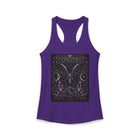 Capricorn Celestial Goat Crest Tank Top – Mystical Zodiac Astrology Graphic Tank | Moon & Stars Fantasy Summer Top | Capricorn Horoscope Gift